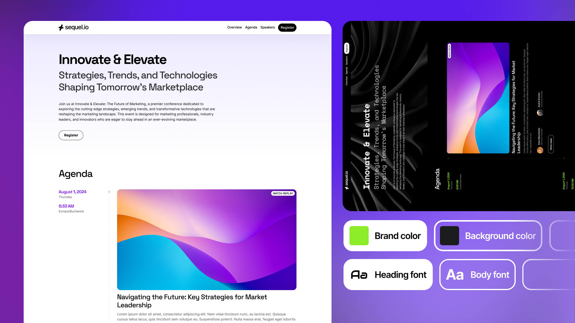 Create a Virtual Conference using our WordPress Template